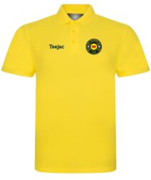 Llandudno Junction FC Classic Yellow Polo