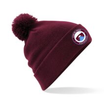 Bontnewydd FC Burgundy Bobble Hat