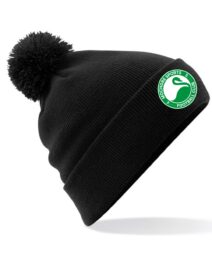 Mochdre Sports FC Black Bobble Hat