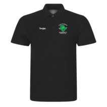 Glantraeth FC Classic Black Polo