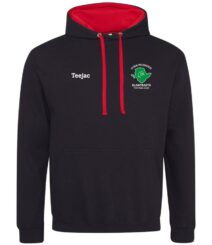 Glantraeth FC Black Contrast Hoody