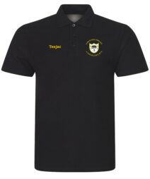 Llanidloes RFC Classic Black Polo