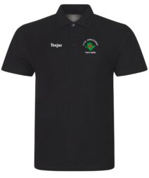 CPD Gwalchmai Classic Black Polo