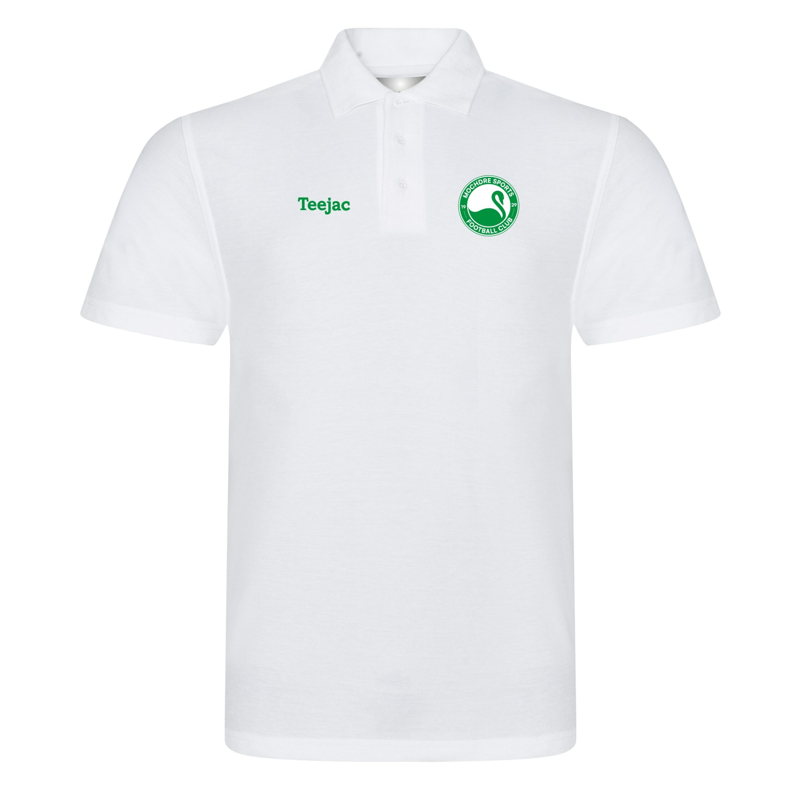 Mochdre Sports FC Classic White Polo