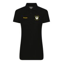 Llanidloes RFC Black Ladies Fit Classic Polo