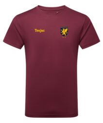 Broughton RUFC Burgundy Sports T-Shirt