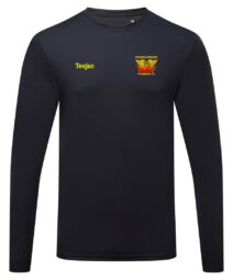 Penmaenmawr Phoenix FC Navy Long Sleeve Sports T-Shirt