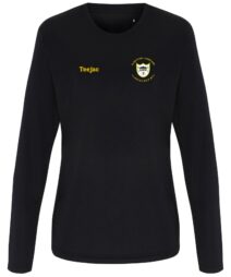 Llanidloes RFC Ladies Fit Long Sleeve Sports T-Shirt