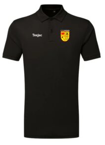 CPD Gaerwen Black Sports Polo
