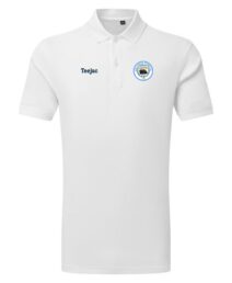 Holyhead Town FC White Sports Polo