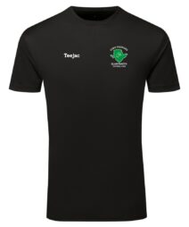 Glantraeth FC Black Sports T-Shirt