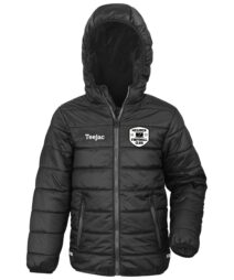 Meliden FC Kids Contoured Hooded Jacket