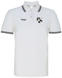 Caergybi FC White Tipped Cotton Polo