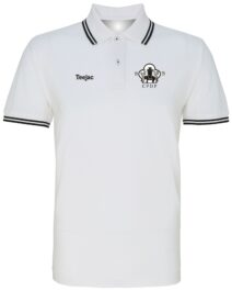 CPD Pwllheli White Tipped Cotton Polo