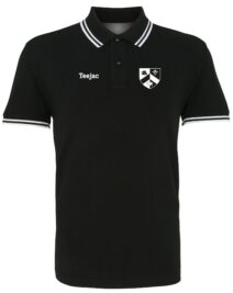 Caergybi FC Black Tipped Cotton Polo