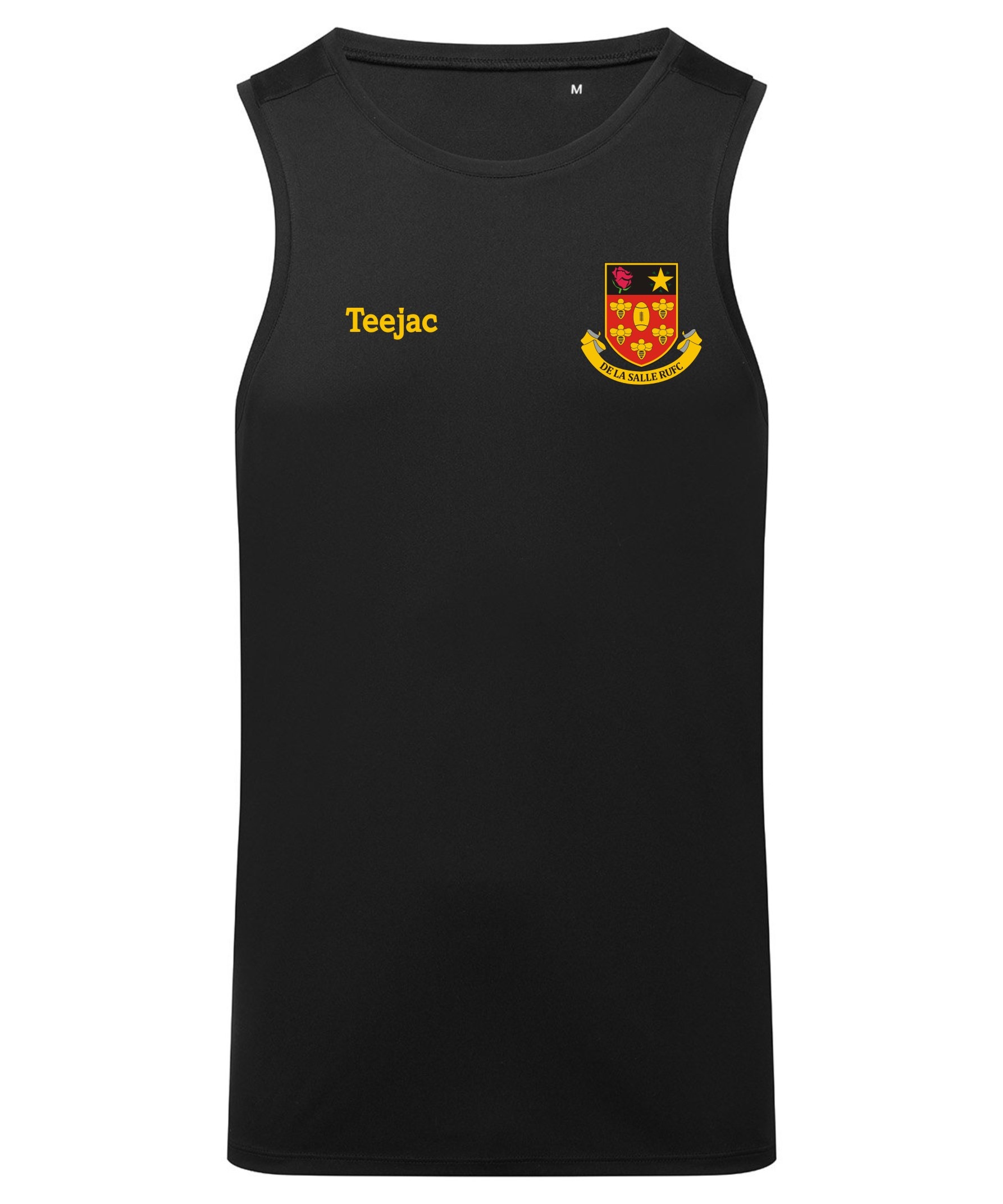 De La Salle RUFC Black Training Vest