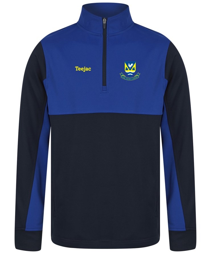 Clwb Criced Llanrwst Team 1/4 Zip Tracksuit Top