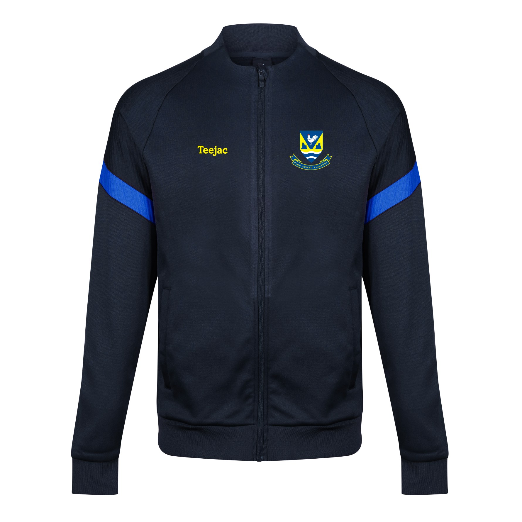 Clwb Criced Llanrwst Pro Full Zip Track Top
