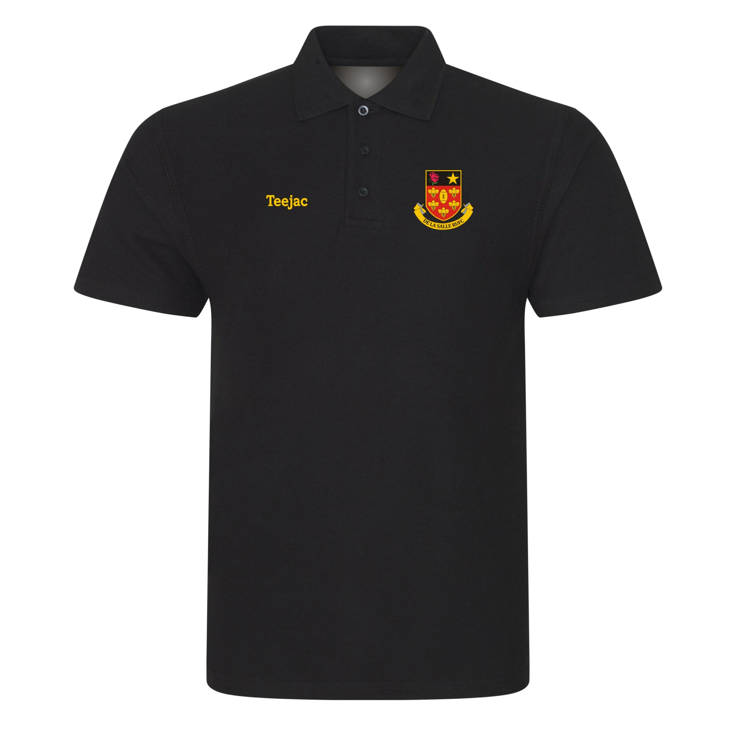 De La Salle RUFC Classic Black Polo