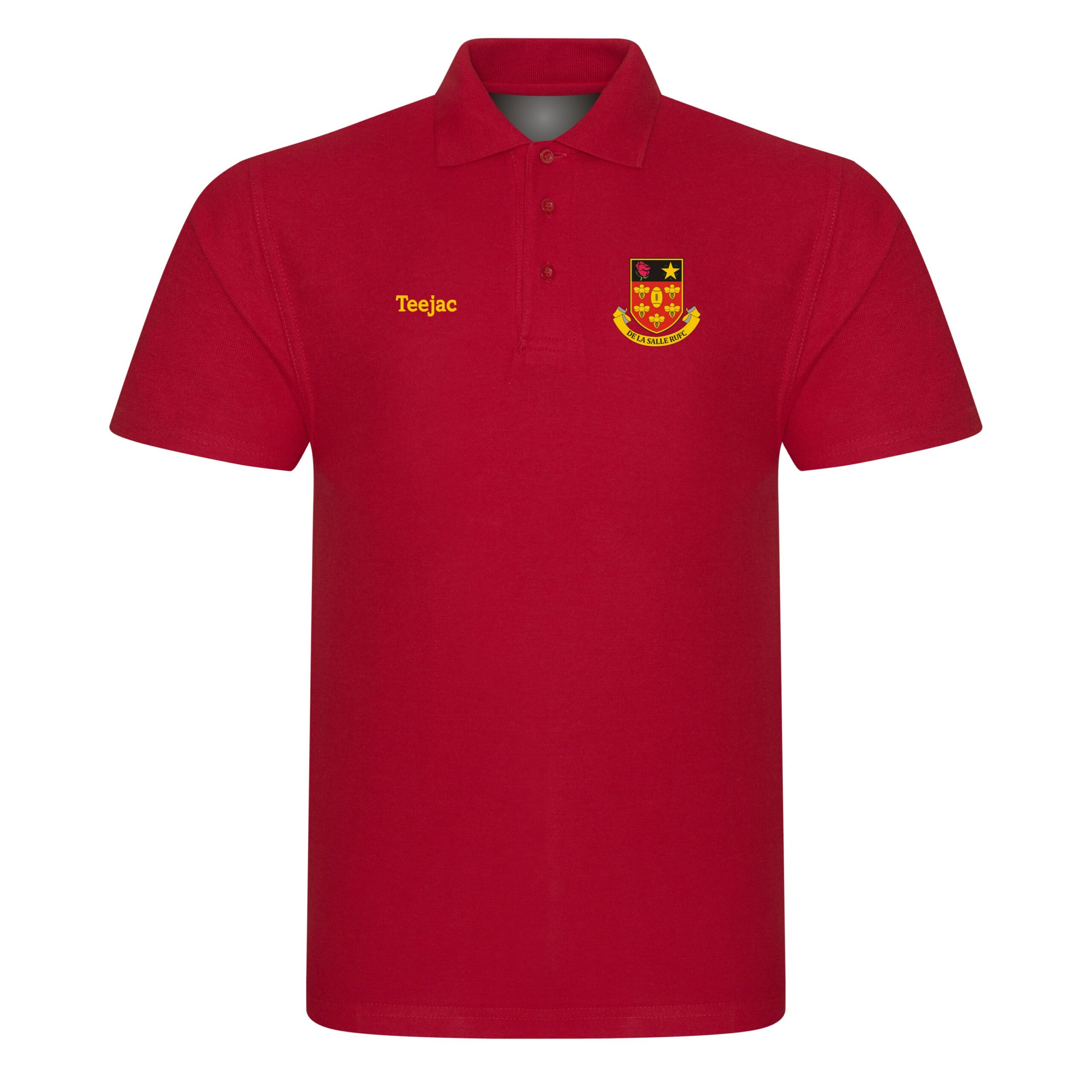 De La Salle RUFC Classic Red Polo