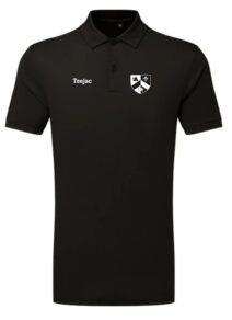 Caergybi FC Black Sports Polo
