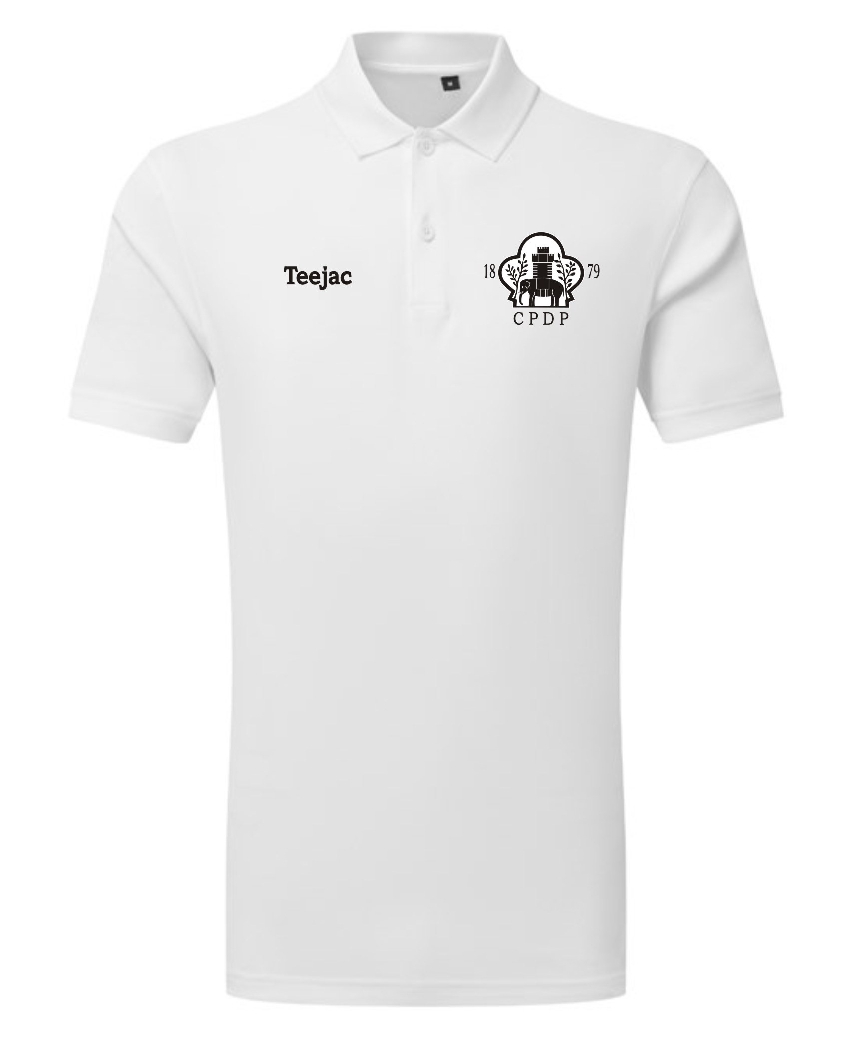 CPD Pwllheli White Sports Polo