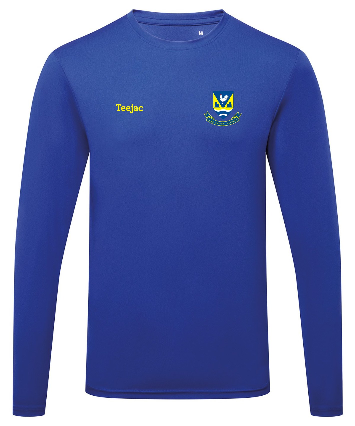 Clwb Criced Llanrwst Long Sleeve Sports T-Shirt